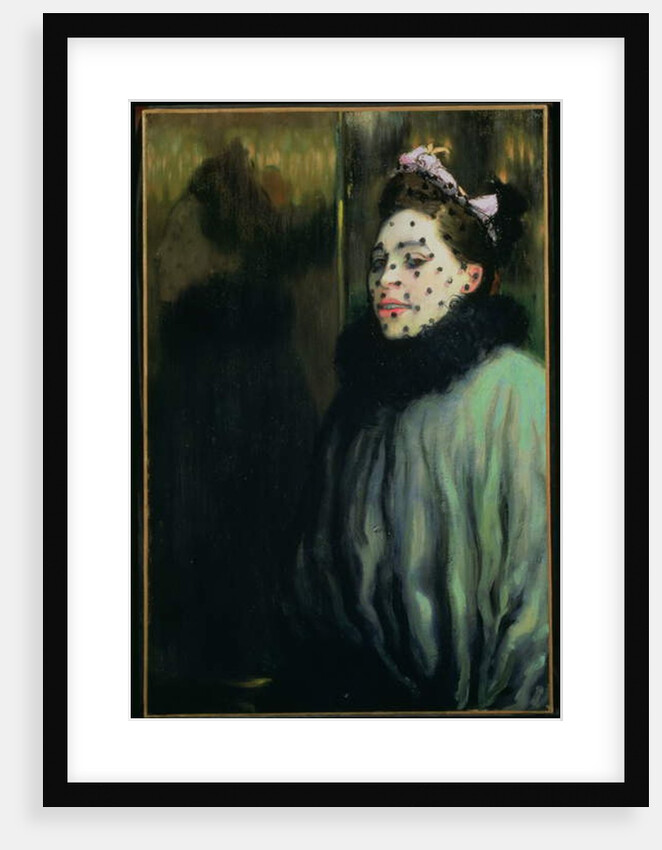 Woman in a Veil, 1891 by Louis Anquetin