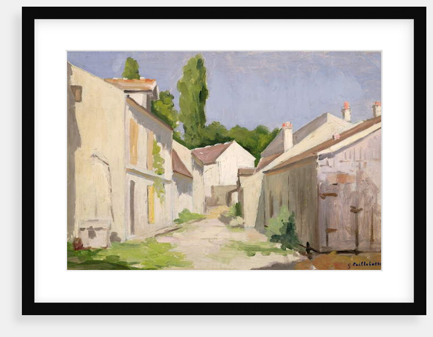 Le Clos des Abbesses, Yerres, Essonne, before 1879 by Gustave Caillebotte