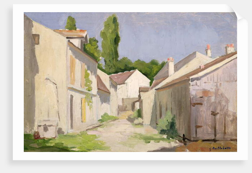 Le Clos des Abbesses, Yerres, Essonne, before 1879 by Gustave Caillebotte