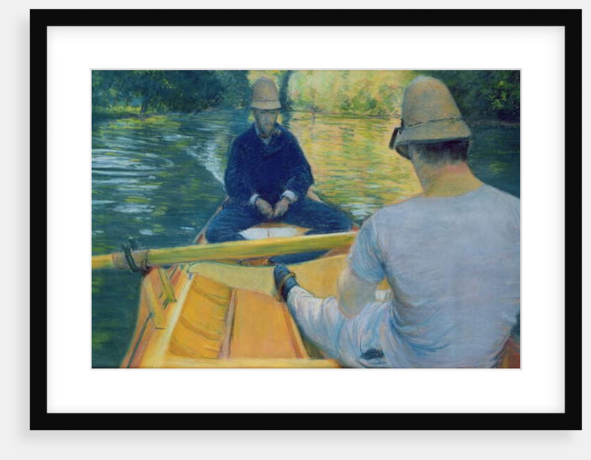 Boaters on the Yerres by Gustave Caillebotte