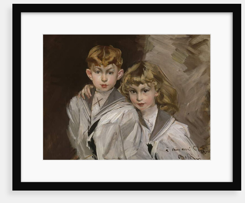 The two children by Giovanni Boldini