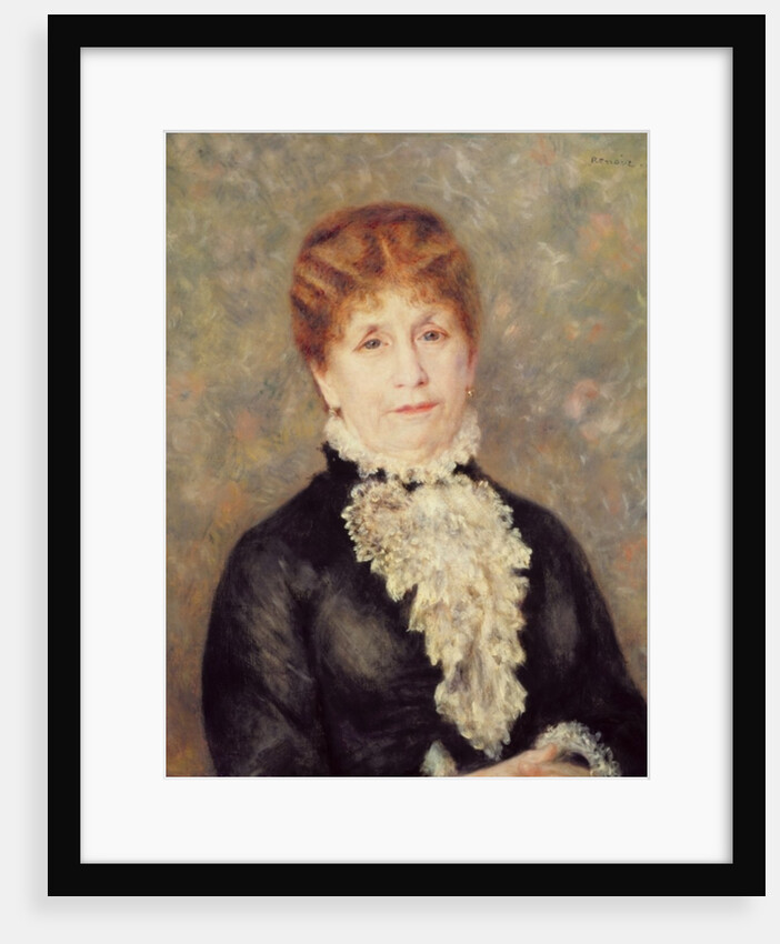 Madame Eugene Fould, 1880 by Pierre Auguste Renoir