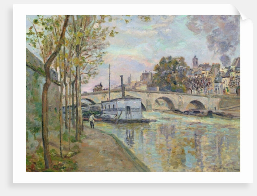 The Seine in Paris by Jean Baptiste Armand Guillaumin