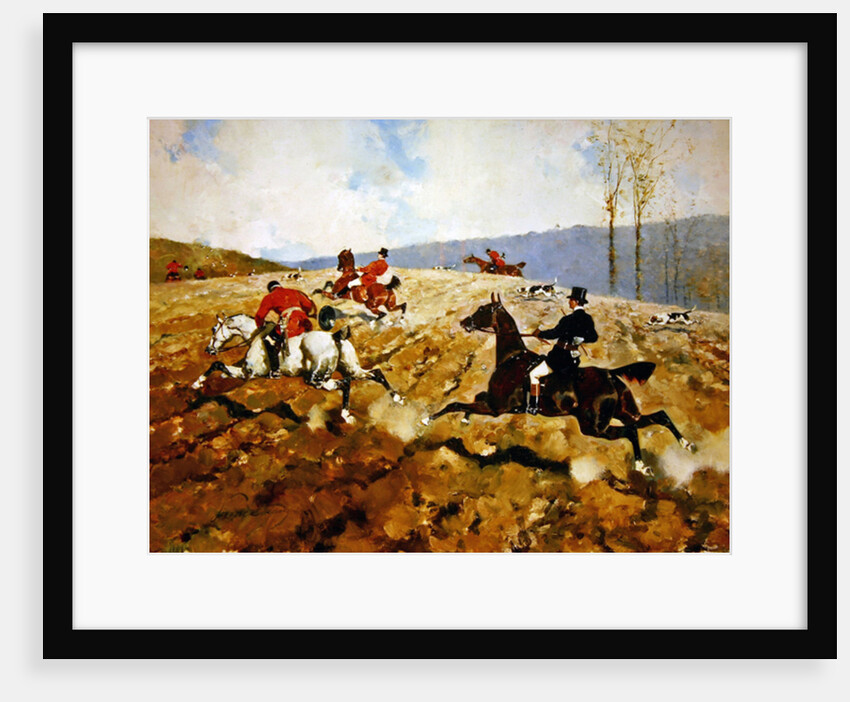 Hunting by Rene Princeteau
