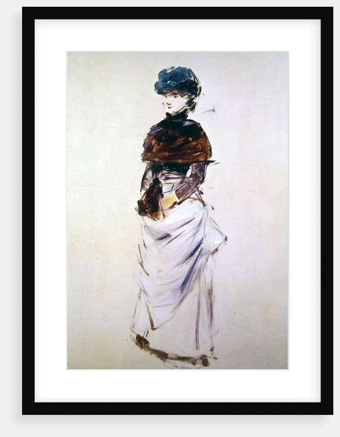 Study of a young woman with her hands in a muff by Jean Louis Forain