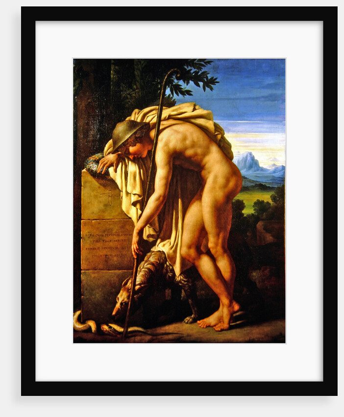 Illustration of the poem 'The Gnat', attributed to Virgil by Antoine Felix Boisselier