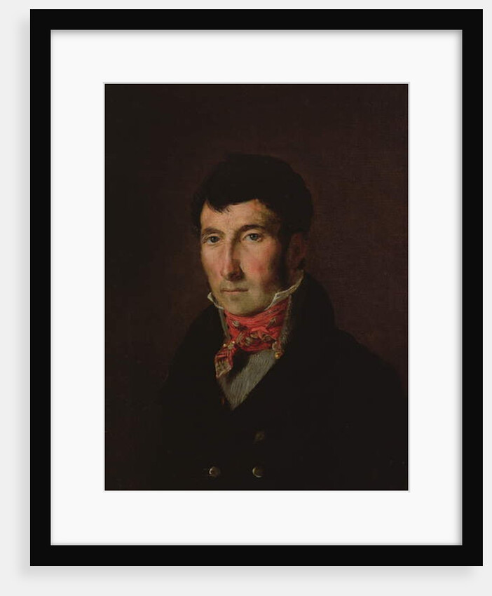 Portrait of Fougerat by Ferdinand Victor Eugene Delacroix