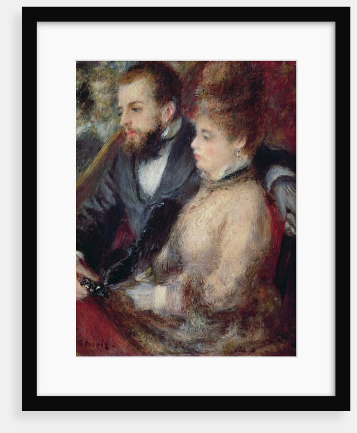 La Loge, 1873 by Pierre Auguste Renoir