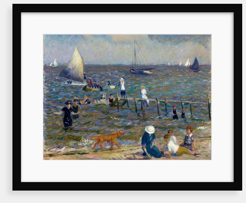 The Little Pier, 1914 by William James Glackens