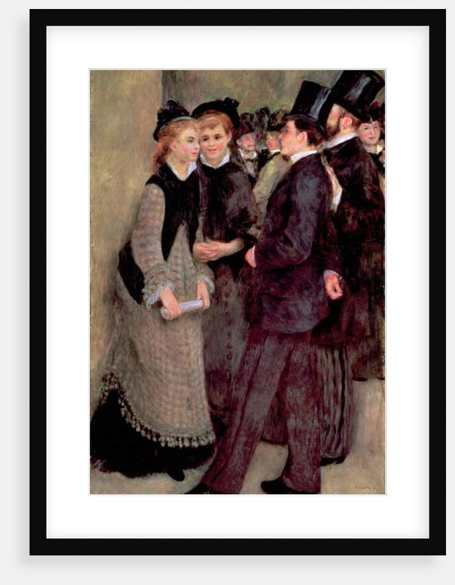 Leaving the Conservatory 1877 by Pierre Auguste Renoir