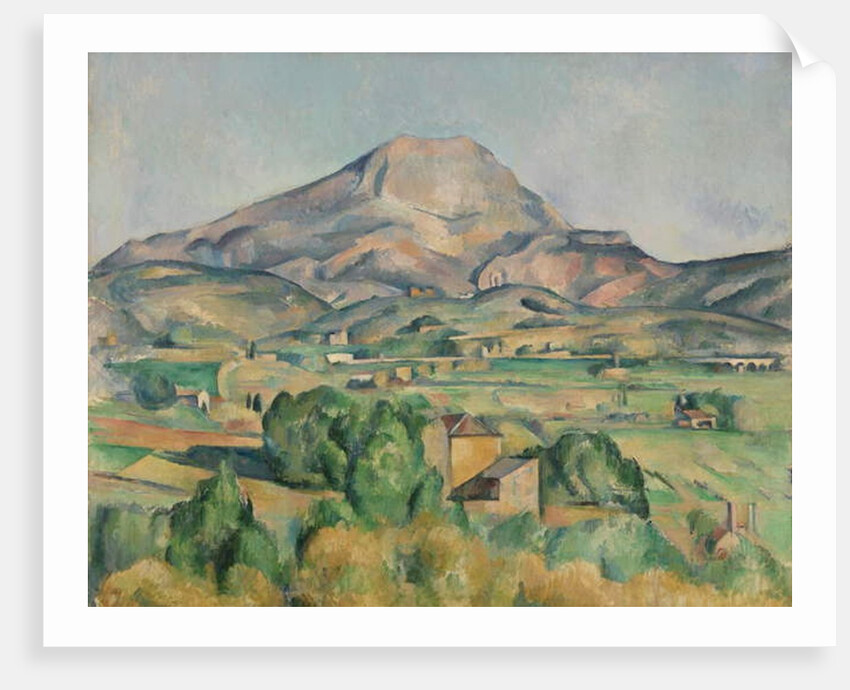 Mont Sainte-Victoire, 1892-95 by Paul Cezanne