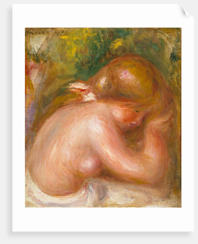 Nude Torso of Young Girl c.1910–12 by Pierre Auguste Renoir
