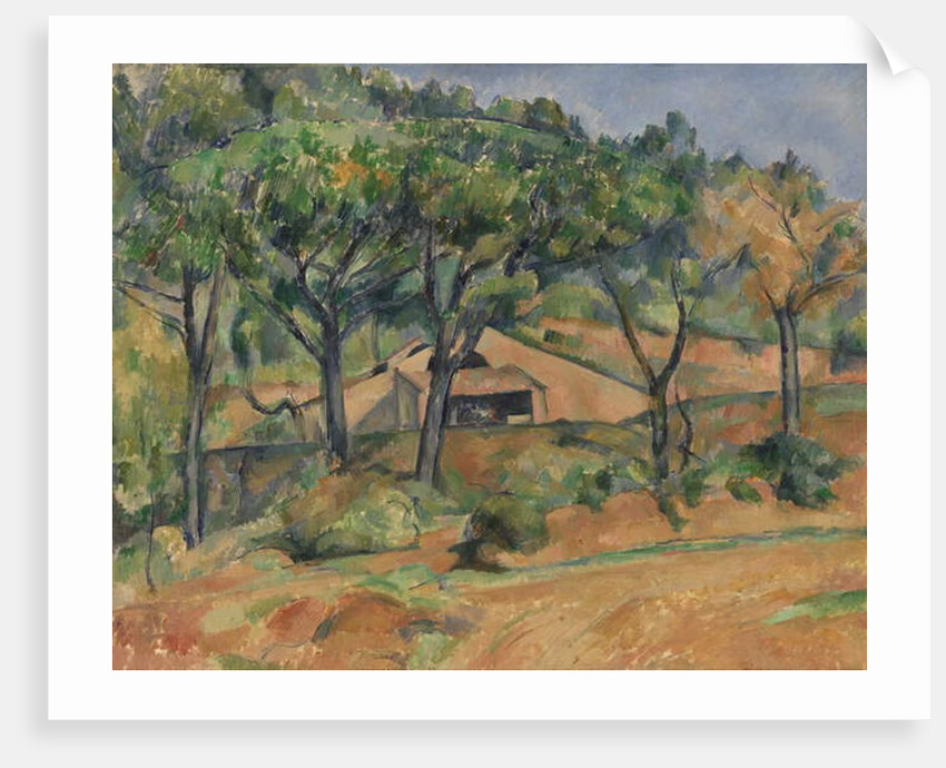 House in Provence, c.1890 by Paul Cezanne