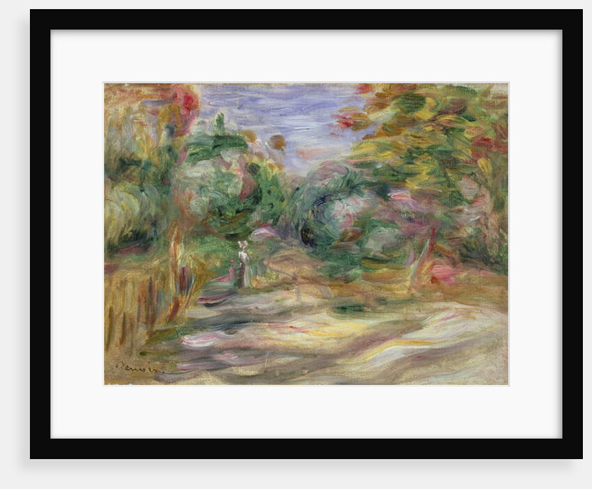 Landscape - Lane by Pierre Auguste Renoir