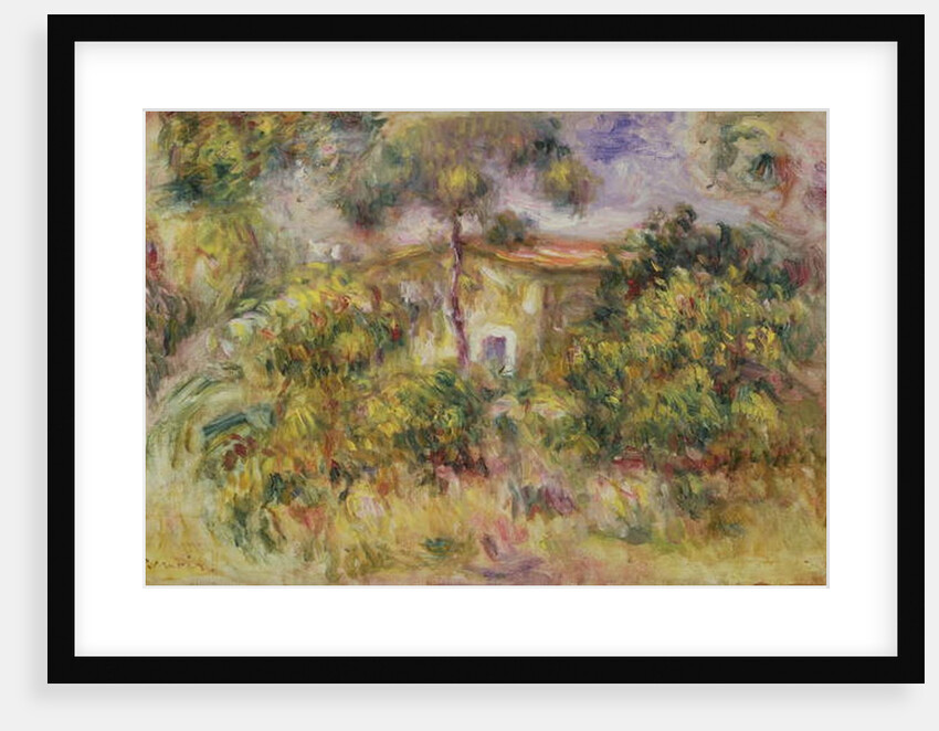 Farmhouse, 1917 by Pierre Auguste Renoir
