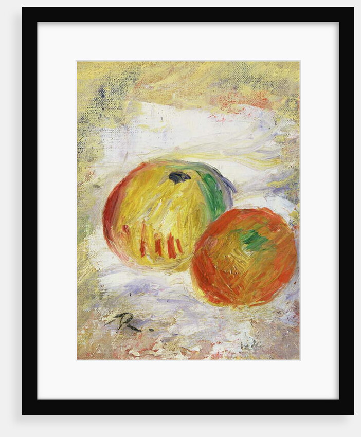 Two Apples, 1875 by Pierre Auguste Renoir