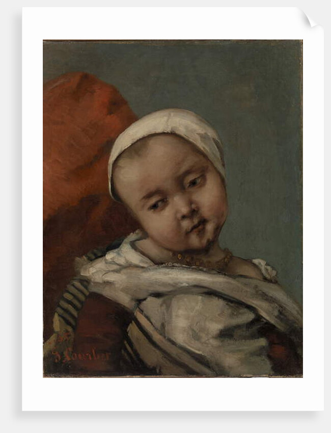 Head of a Baby, 1865 by Gustave Courbet