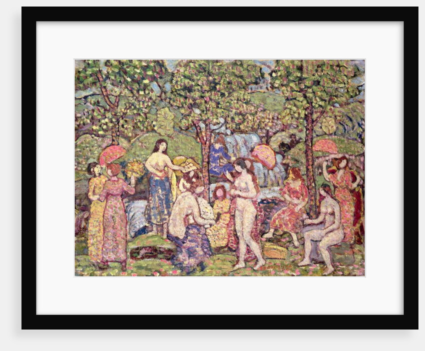 Idyll, Nudes in a Landscape, 1913-15 by Maurice Brazil Prendergast
