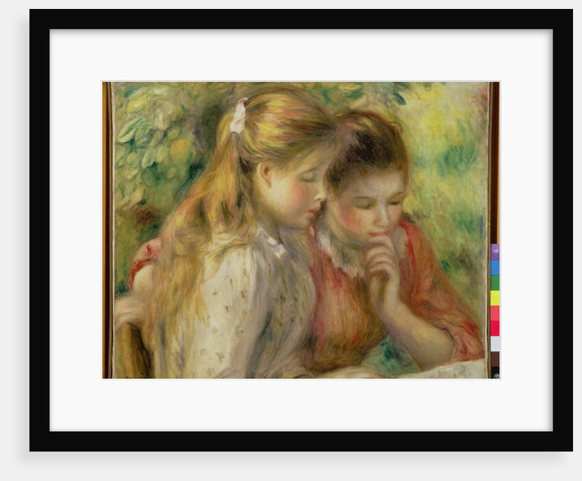 Two Girls Reading, c.1892 by Pierre Auguste Renoir