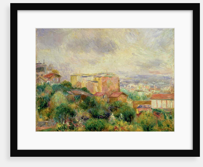 View from Montmartre, 1892 by Pierre Auguste Renoir
