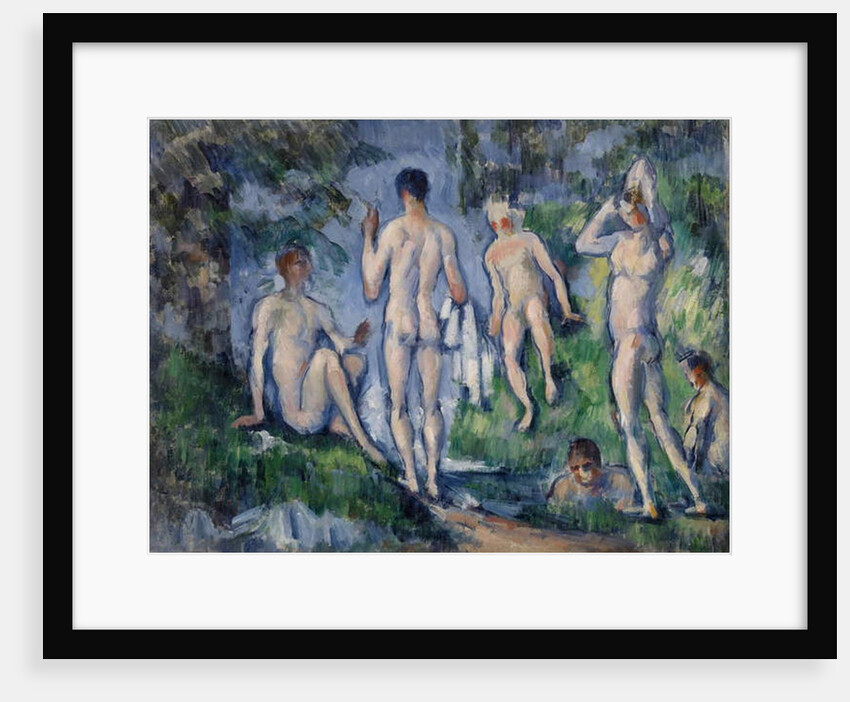 Group of Bathers, 1892-94 by Paul Cezanne