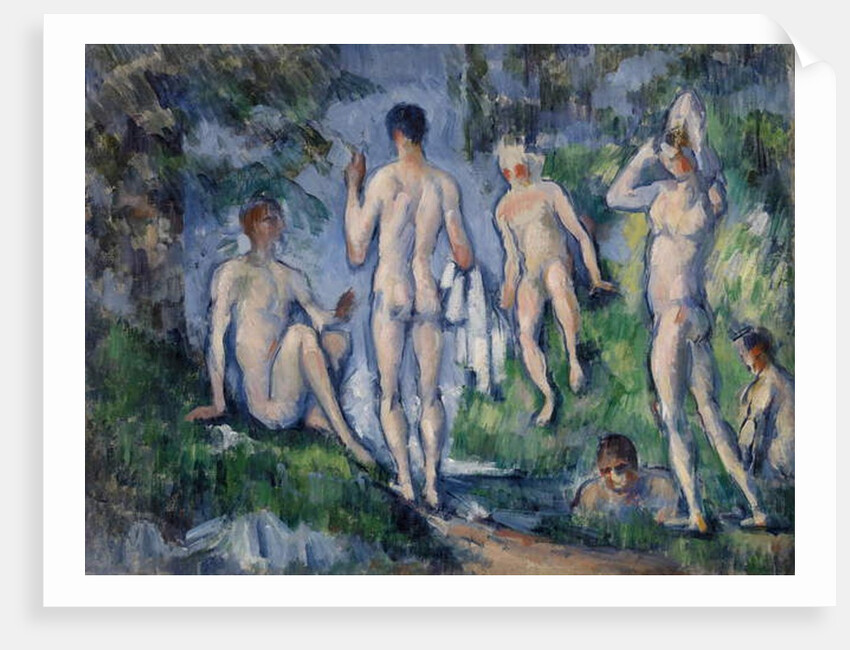 Group of Bathers, 1892-94 by Paul Cezanne