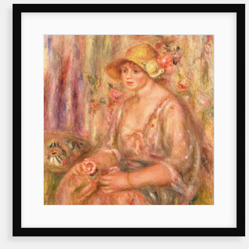 Woman in Muslin Dress, 1917 by Pierre Auguste Renoir