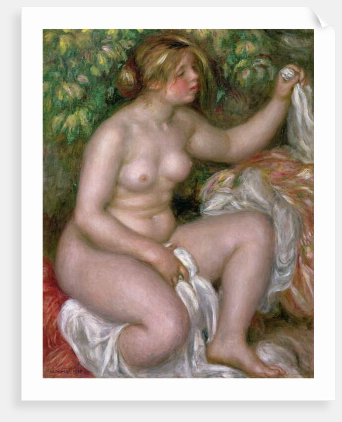 Après le bain, 1910 by Pierre Auguste Renoir