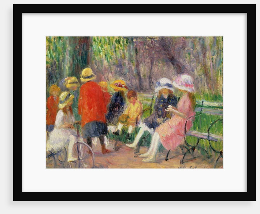 Children in the Park by William James Glackens