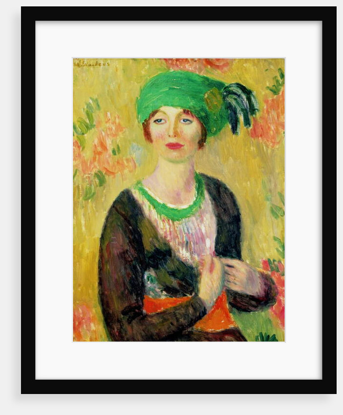 Girl with Green Turban by William James Glackens