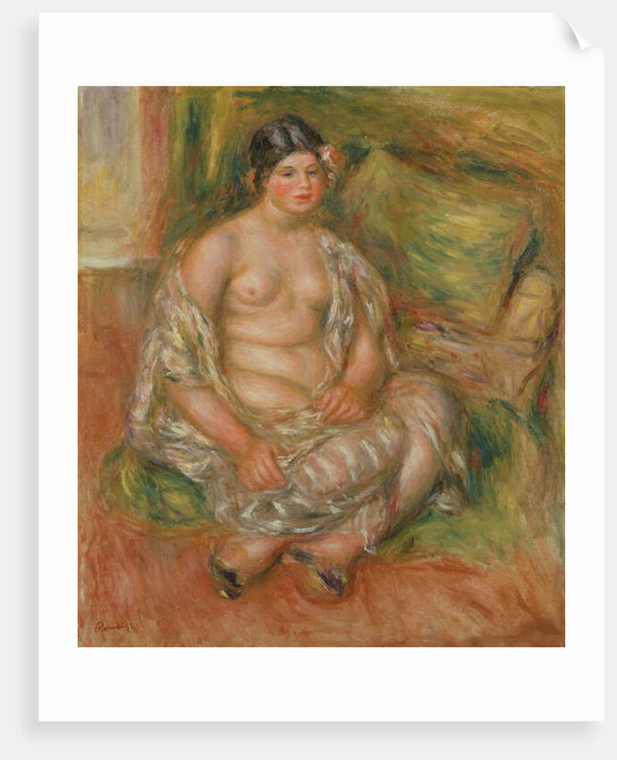 Seated Odalisque, 1918 by Pierre Auguste Renoir