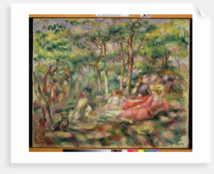 Picnic, c.1893 by Pierre Auguste Renoir