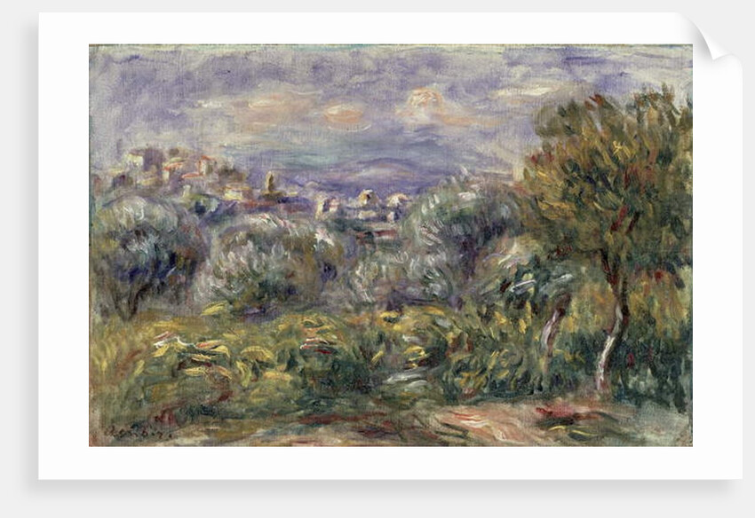 Antibes, 1917 by Pierre Auguste Renoir