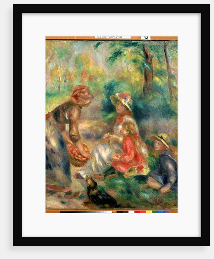 Apple Vendor, c.1889 by Pierre Auguste Renoir