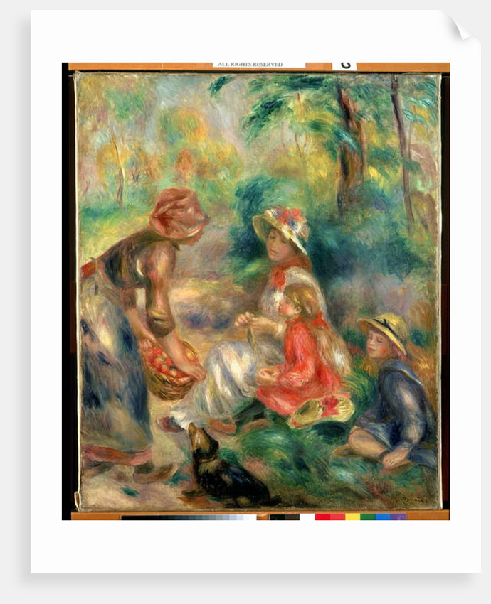 Apple Vendor, c.1889 by Pierre Auguste Renoir