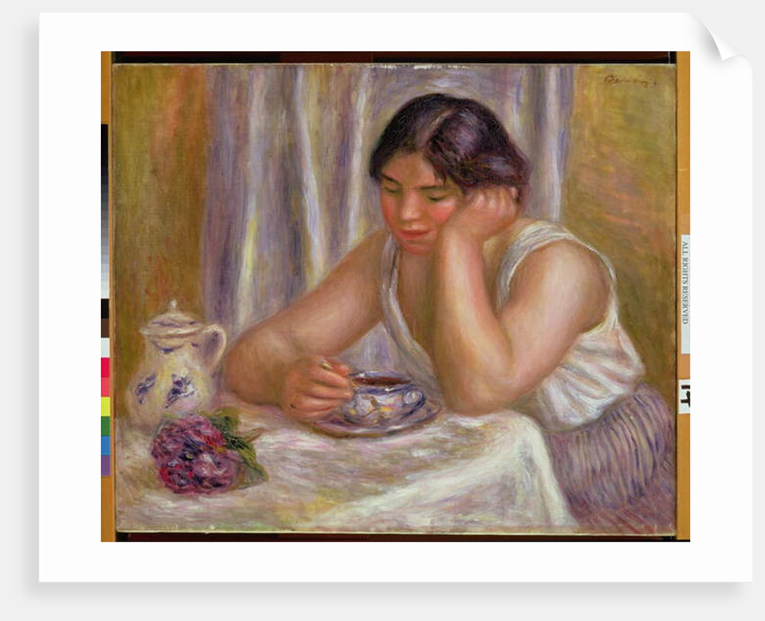 Cup of Chocolate by Pierre Auguste Renoir