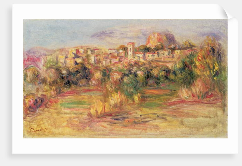 Cagnes, c.1900 by Pierre Auguste Renoir