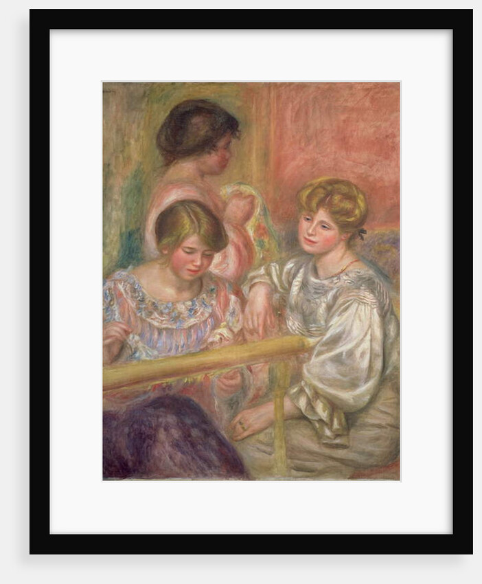 Embroiderers, c.1904 by Pierre Auguste Renoir