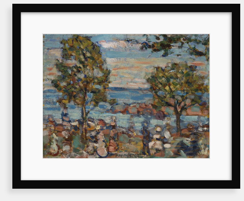 Beach Scene by Maurice Brazil Prendergast