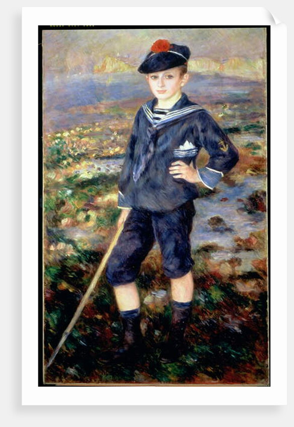 Sailor Boy, 1883 by Pierre Auguste Renoir