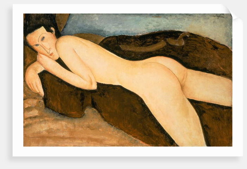 Reclining Nude from the Back 1917 by Amedeo Modigliani
