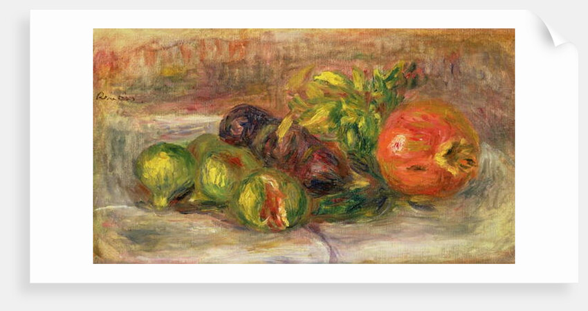 Pomegranates and Figs, 1917 by Pierre Auguste Renoir