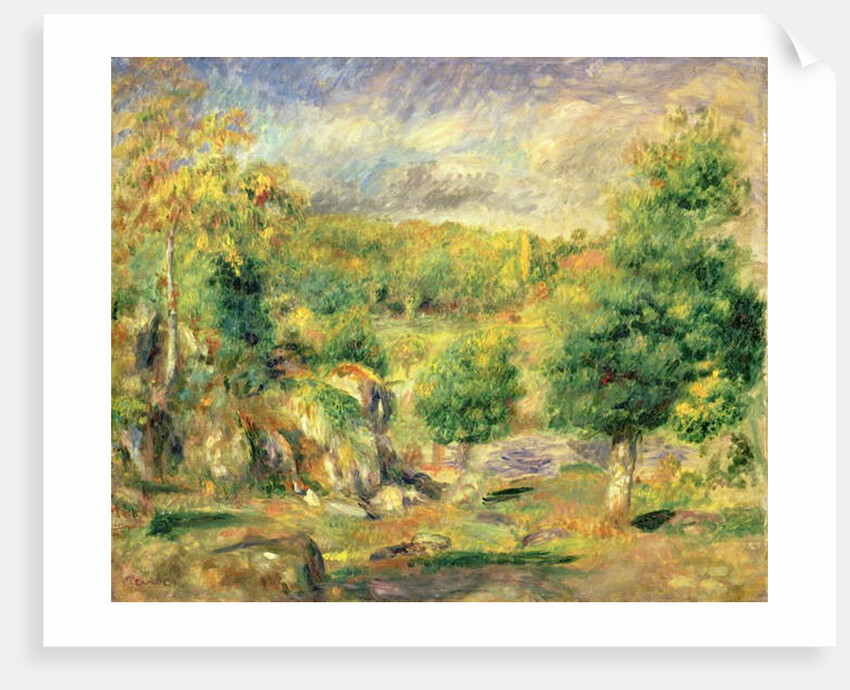 Pont-Aven, 1892 by Pierre Auguste Renoir
