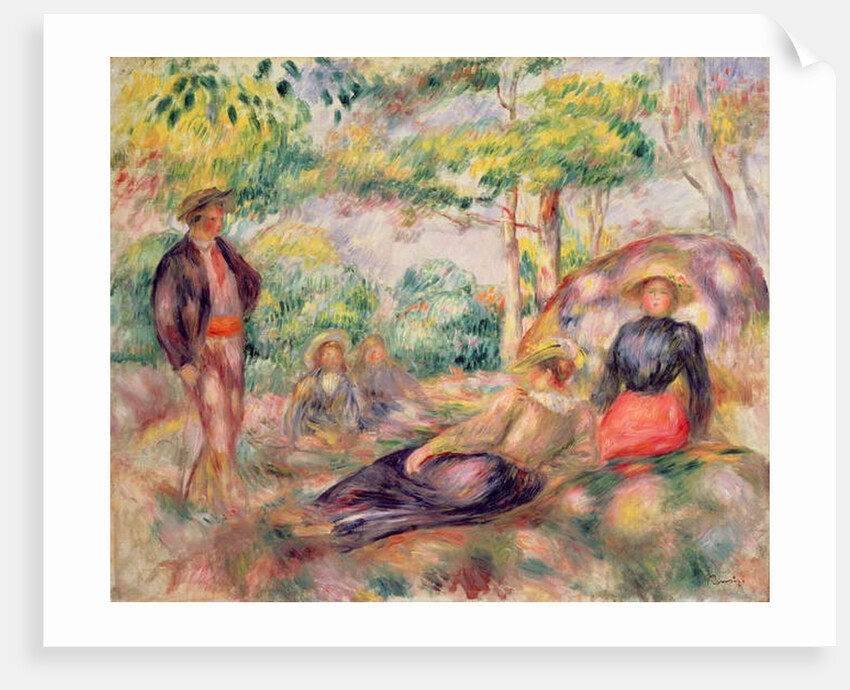 Study for 'Picnic', c.1893 by Pierre Auguste Renoir