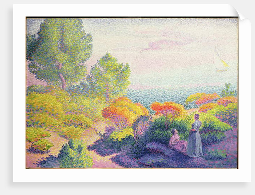 Landscape with Two Women, 1895 by Henri-Edmond Cross