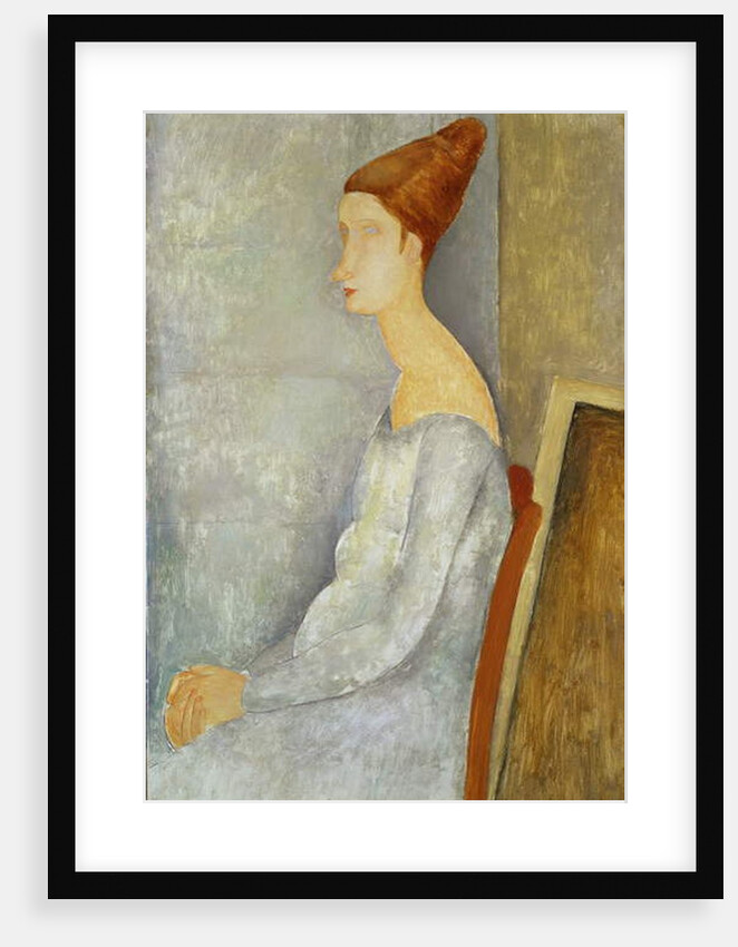 Portrait of Jeanne Hebuterne, 1918 by Amedeo Modigliani
