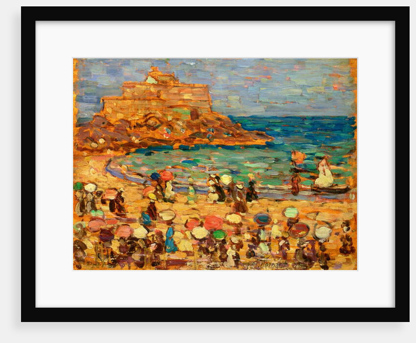 Seascape at St. Malo by Maurice Brazil Prendergast