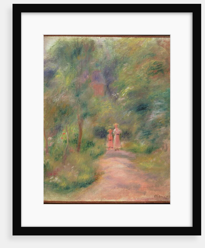Two Figures in a Lane, 1906 by Pierre Auguste Renoir
