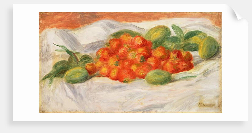 Strawberries and Almonds, c.1900 by Pierre Auguste Renoir