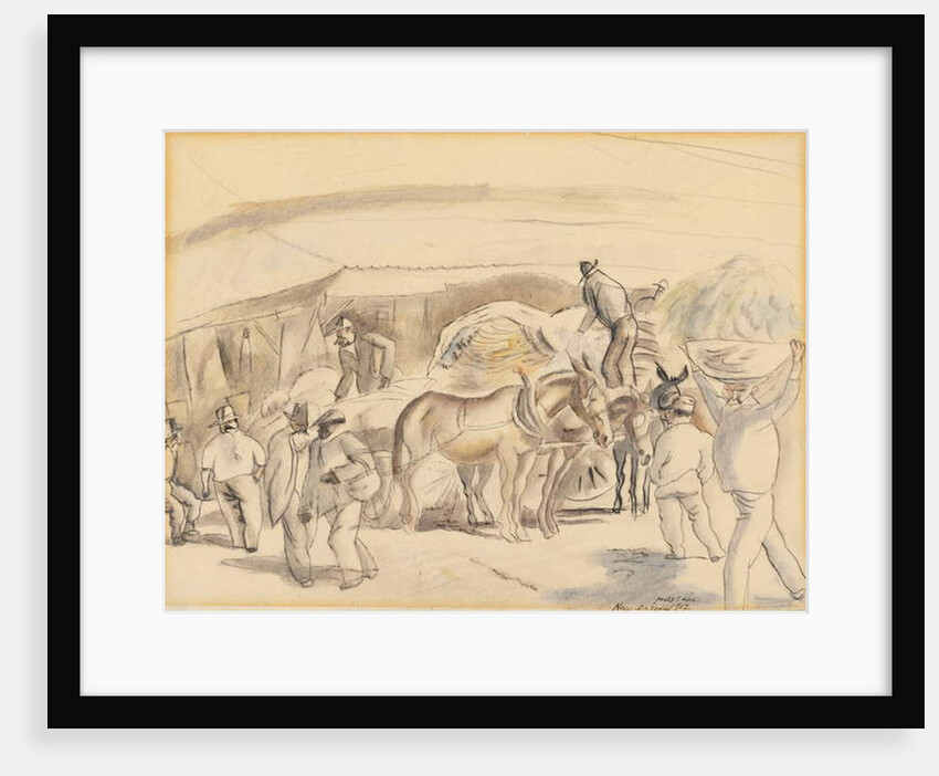 Harvesters, 1917 by Jules Pascin